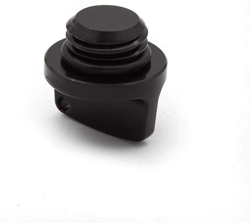 HYEPIVOT M20x2.5mm CNC Aluminum Oil Filler Cap Plug for NINJA 250 400R 600R 650 ER-4n ER-6F ER-6N Z1000 Z800 Z900 KLX250 D-TRACKER Black - Image 2